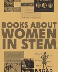 Book cover about women in STEM